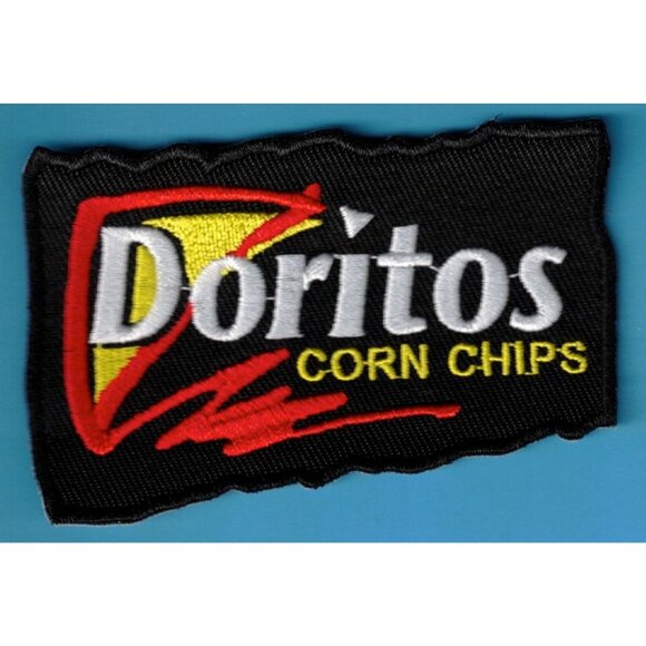 None Other - Doritos Corn Chips 2x3.5in Embroidered Iron On Patch